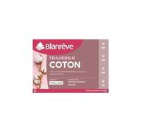 BLANREVE Traversin en coton - 180 cm - Blanc