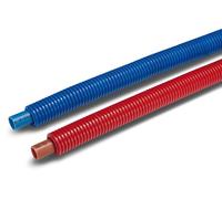 Blansol - Tube PER - Tube PER BAO Prégainé Ø16 Bleu - 100 mètres - Barbi