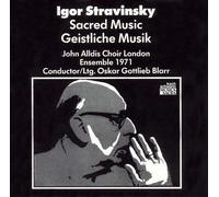 Blarr - StravinskySacred Music [Import]