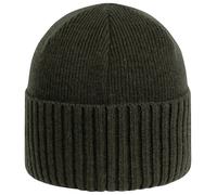 Blaser Bob Rib bonnet en maille unisexe Vert olive foncé