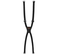 Blaser Bretelles noires pour chasseurs et travaux de territoire | Bretelles de pantalon de chasse avec crochets robustes pour le trekking, les randonnées et le travail dans le quartier