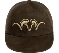 Blaser Casquette de chasse isolée en daim Blaze Orange - Isolée et coupe-vent - Marron - Daim et doublure thermique, marron foncé, S-M
