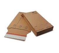 BLASETTI - 25 enveloppes pour expédition sac en carton micro-ondes - Format : SM3 21,5 x 30 x 5 cm. 100% recyclables, fermeture adhésive et système d'ouverture facile. Idéal pour le commerce