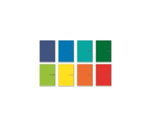 Blasetti 4248 Colour Club Notebook, A5, 80 g, Squared 7 m, Pack of 10