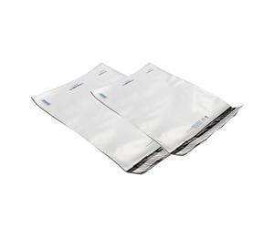 Blasetti 94420 100 Sacs en Polyself en Polyself pour Corriers, blanc/gris, 27 x 35 cm, C4