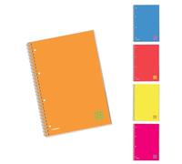 Blasetti Équipement scolaire de la marque modèle CF5 ONE COULEUR SPIR MAXI FLUO A4 5M
