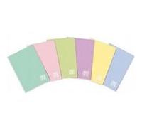 Blasetti - 10 Maxi Cahier One Color Pastel avec Jolly Page - Quadretti 5M