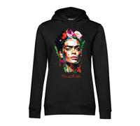 Blasfemus Frida Kahlo Colors Energy Sweat à capuche pour femme, Noir , Small