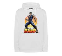 Blasfemus Sweat à Capuche Kenshiro, Dessins Animés Années 80, Manga Anime Japonais Hokuto No Ken, Blanc, L