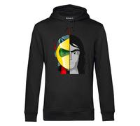 Blasfemus Sweat-shirt Homme avec Capuche - Actarus UFO Robot Dessins Animés Années 80, Noir , S