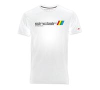 Blasfemus ZX Spectrum Sinclair T-Shirt Homme Années 80 Vintage Nerd, Blanc, XL