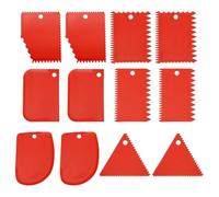 BLASHRD 12 Pièces D'Argile en Plastique, 2 Ensembles D'Outils de Poterie, Kit de Grattoir à Sculpture Souple, Outils de Sculpture en Argile pour Débutants, Modélisation de Poterie D