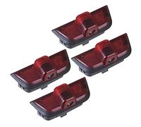 BLASHRD 2X Diode éLectroluminescente Porte de Voiture avec Bienvenue de Projecteur Logo de Courtoisie Lampe de Projection pour Classe C W201 W202 W203 W204