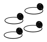 BLASHRD 4 Pièces Fer Basket-Ball Football -Ball Support de Rangement Ménage Mural Porte-Balle Support de Rangement Mural Facile à Utiliser