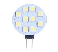 BLASHRD 5 X G4 Ampoule Pleins feux 5050 SMD 10 LEDs Blanc Nature 6000K 12V DC 1W
