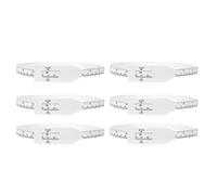 BLASHRD 6 Pièces de Mesure de Largeur de Gobelets Vierges de Sublimation, Mesureur de Largeur Précis en PP, à Mesurer de 22 Pouces pour les Blancs de Sublimation