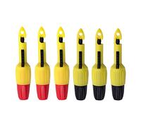 BLASHRD 6Pcs Pinces à Crochet de Test de Sonde de Perforation de PerçAge de Fil D'Isolation avec Prise de 2 Mm RéParation de Voiture Automobile