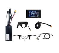 BLASHRD Accessoires de Modification de Batterie au Lithium de Vélo 30A 1000W 36/48V, Kit à Trois Modes Entièrement Étanche, comme Indiqué, Contrôleur S966, Compteur LCD