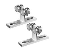 BLASHRD Ensemble de Chariot à 4 Roues en 2 Pièces, Charge de 900 Livres, Ensemble de Roulements pour Canal de Jambe de Force de 1-5/8 Po de Large et les Canaux de Jambe de Force de 1-5/8 Po ou pl