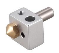 BLASHRD MK10 Hotend Kit pour Imprimante 3D | Bec Et Gorge M7 avec Tube en PTFE Et Bloc Chauffant en Aluminium | Version Améliorée Compatible avec Les Thermistances M3 Et