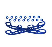 BLASHRD Outil de Sport de Patinoire Renforcé, Lame de Patin à Glace et Accessoires de Patins de Hockey sur Glace de Loisirs, Grand Bleu