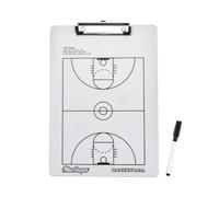 BLASHRD Presse-Papier Effaçable à Sec pour Entraîneur de Basket-Ball avec Tableau Marqueur Double Face pour Entraîneur de Basket-Ball pour Stratégie de Basket-Ball, Facile à Utiliser