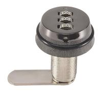 BLASHRD Serrure à Came à Combinaison à 3 Chiffres 30 mm Serrure à Mot de Passe Sans Clé Serrures Mécaniques pour Armoire de Boîte Aux Lettres pour Porte D'Armoire de Boîte Aux Lettres A