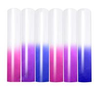 BLASHRD Vinyle Feuilleté à Changement de Couleur UV Vinyle de Transfert de Chaleur Moussant 3D - 6 Feuilles de Vinyle Feuilleté à Changement de Couleur 12x10 Pouces Facile à Utiliser