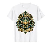 Blason Art déco Ma Route Mon Allure T-Shirt