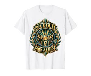 Blason Art déco Ma Route Mon Allure T-Shirt