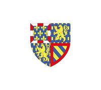 Blason Bourgogne Franche Comté sticker blason écusson autocollant adhésif - Taille : 8 cm