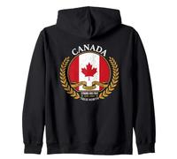 Blason Canada A Mari Usque Ad Mare Est 1867 Sweat à Capuche