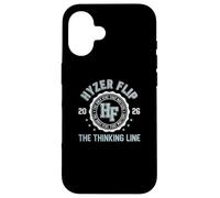 Blason de Golf à Disque Hyzer Flip Thinking Line Coque pour iPhone 16