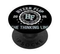 Blason de Golf à Disque Hyzer Flip Thinking Line PopSockets PopGrip Adhésif