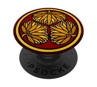 Blason de Shogun pour Les Arts Martiaux, Les Joueurs, Les Fans d'histoire Japonaise PopSockets PopGrip Adhésif