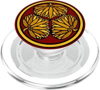 Blason de Shogun pour Les Arts Martiaux, Les Joueurs, Les Fans d'histoire Japonaise PopSockets PopGrip pour MagSafe