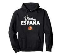 Blason du Drapeau de la fierté espagnole « I Love Spain » Sweat à Capuche