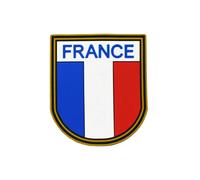 Blason en caoutchouc France Fit & Rack Bleu TU