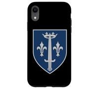 Blason familial de Sainte Jeanne d'Arc Coque pour iPhone XR