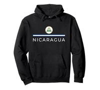 Blason National du Nicaragua et Symbole du Drapeau Sweat à Capuche