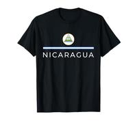 Blason National du Nicaragua et Symbole du Drapeau T-Shirt