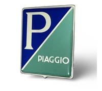 Blason Piaggio rectangulaire à encastrer pour Vespa GT GTS LX ET4 PX