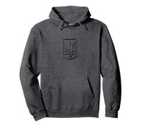 Blason Ukraine Gerfalke Trident Blason comme Ombre de Frappe Sweat à Capuche