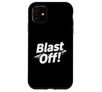 Blast Off! Rocket Ship Space Launch Design Coque pour iPhone 11