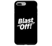 Blast Off! Rocket Ship Space Launch Design Coque pour iPhone 7 Plus/8 Plus