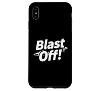 Blast Off! Rocket Ship Space Launch Design Coque pour iPhone XS Max