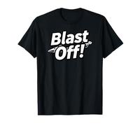 Blast Off! Rocket Ship Space Launch Design T-Shirt