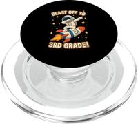Blast Off to 3rd Grade Funny Astronaute Back to School PopSockets PopGrip pour MagSafe