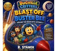 Blast Off With Buster Bee Around the Moon with Artemis II A Bugville Critters Chapter Book About Curiosity, Teamwork, and a Real Journey Around the Moon - R. Stanek - Bugville Learning - ebook (ePub) 
