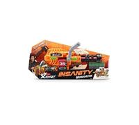 ZURU Blaster à ceinture XSHOT Insanity HorrorFire Dread Hammer – 35 fléchettes, portée 30 m